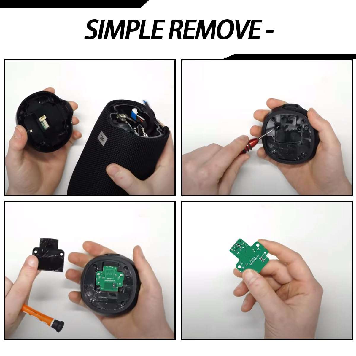 Ciuouient Upgrade 40-LINK10-USD2G Speaker Charging Port Board Compatible with JBL Link 10 Power Motherboard Replacement Part,USB Charger Charging Port PCB Dock Connector 5