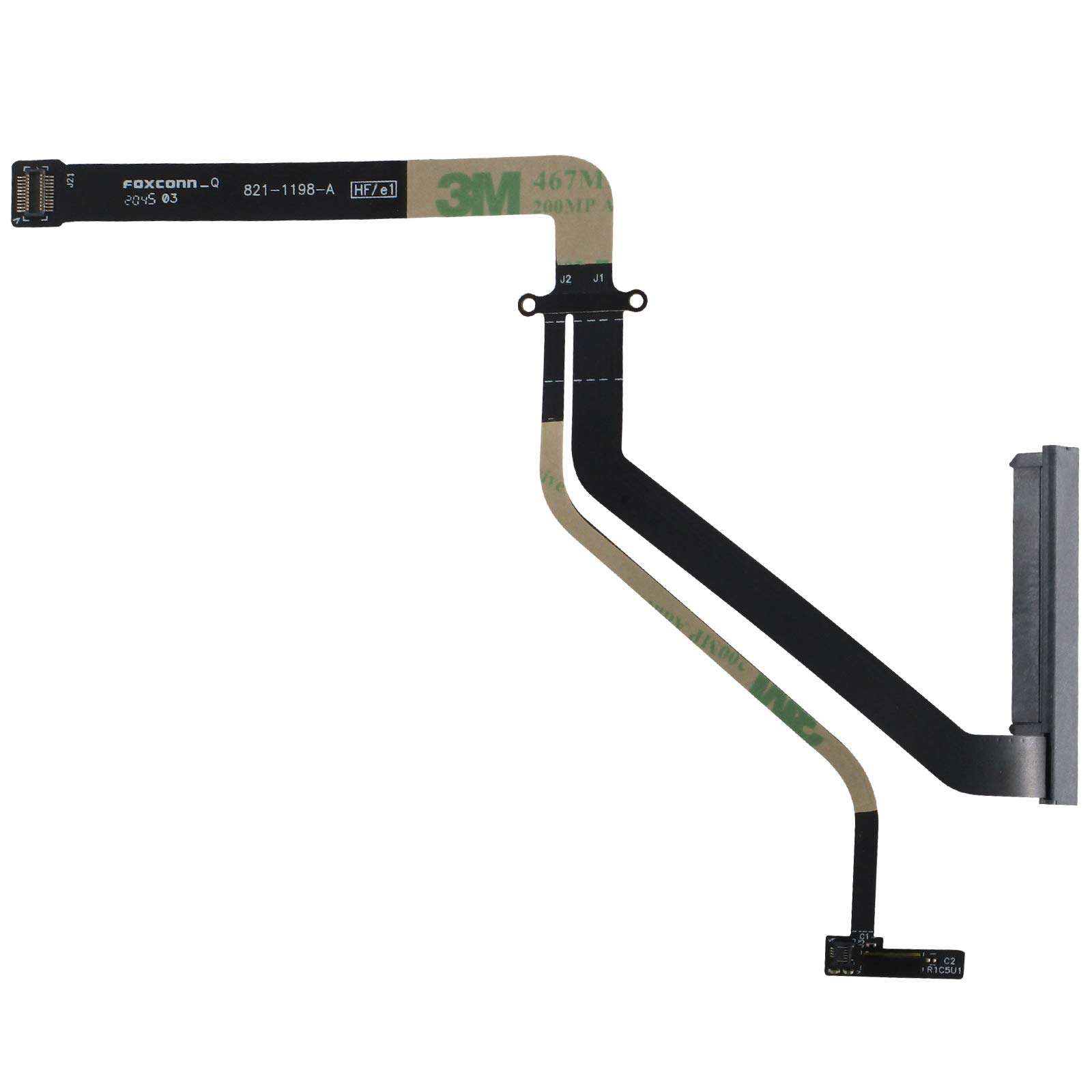 SUNMALL Hard Drive Cable Compatible with MacBook Pro 15" A1286 2009 2010 2011 Compatiable with Part Numbr 821-0812-A 821-1198-A 821-0989-A 1