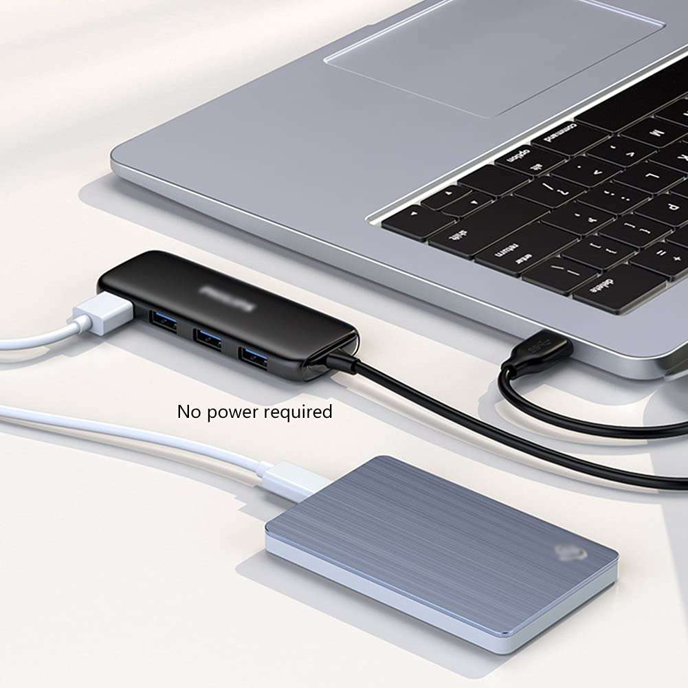 Port Expander USB 3.0 Hub 4 Port USB Extender Docking Station Supports Simultaneous Use for Laptop, USB Flash Drives, and Mobile HDD USB Splitter (Length : 1M) 4