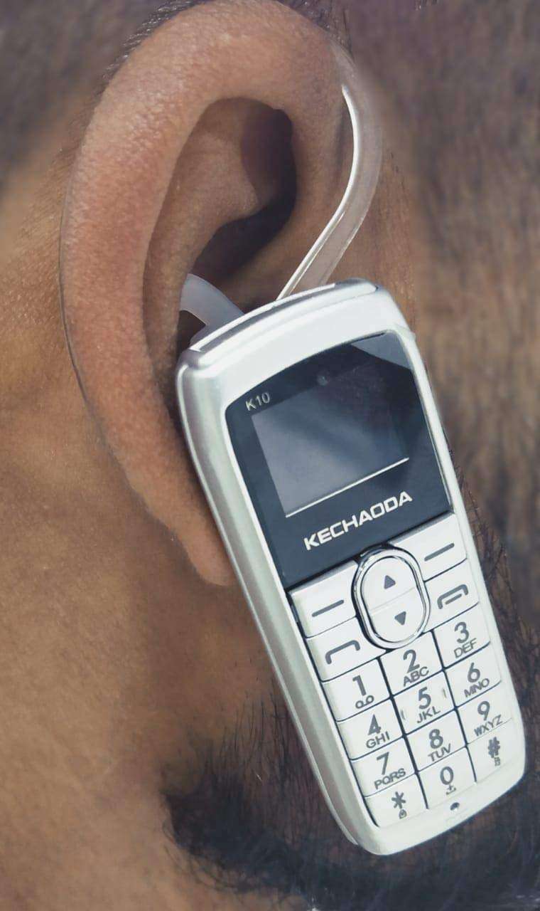 kidsor Kechaoda K10 Sim Keypad Mini Mobile Phone (Grey) 5