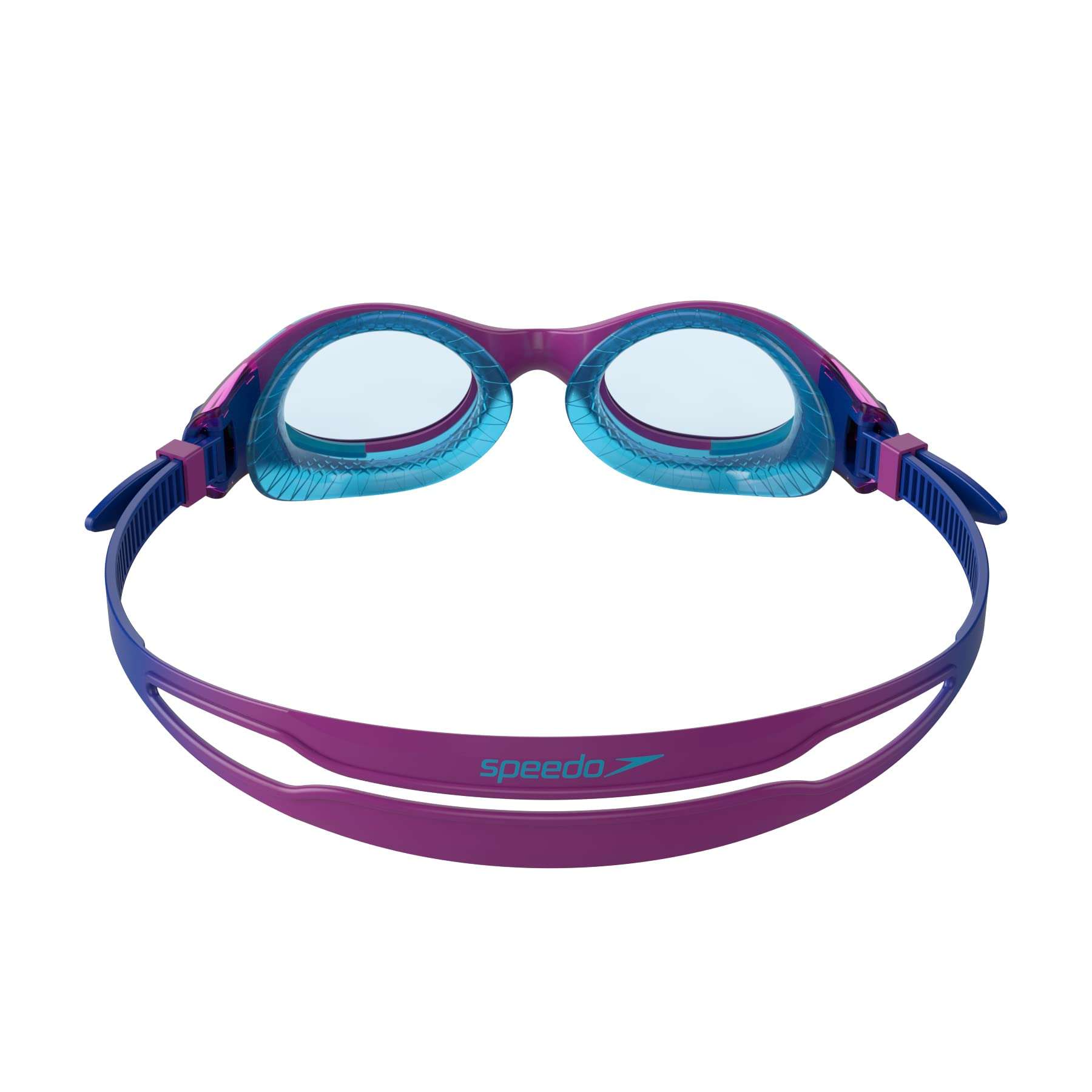 Speedo Unisex Junior Futura Biofuse Flexiseal Goggles - Purple & Blue 2
