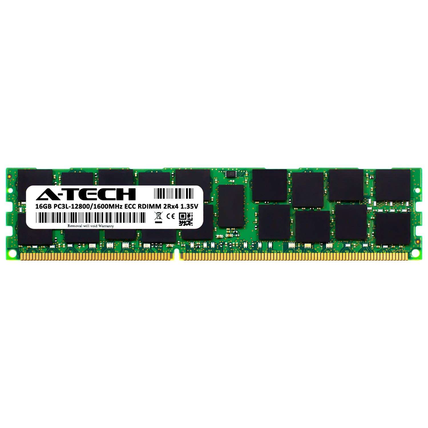 A-Tech 16GB for HP ProLiant BL685c G7 Server Blade (518873-B21) (1 x 16GB) PC3-12800 (DDR3-1600) ECC Registered RDIMM 240-Pin 2Rx4 1.35V Server Memory RAM 1