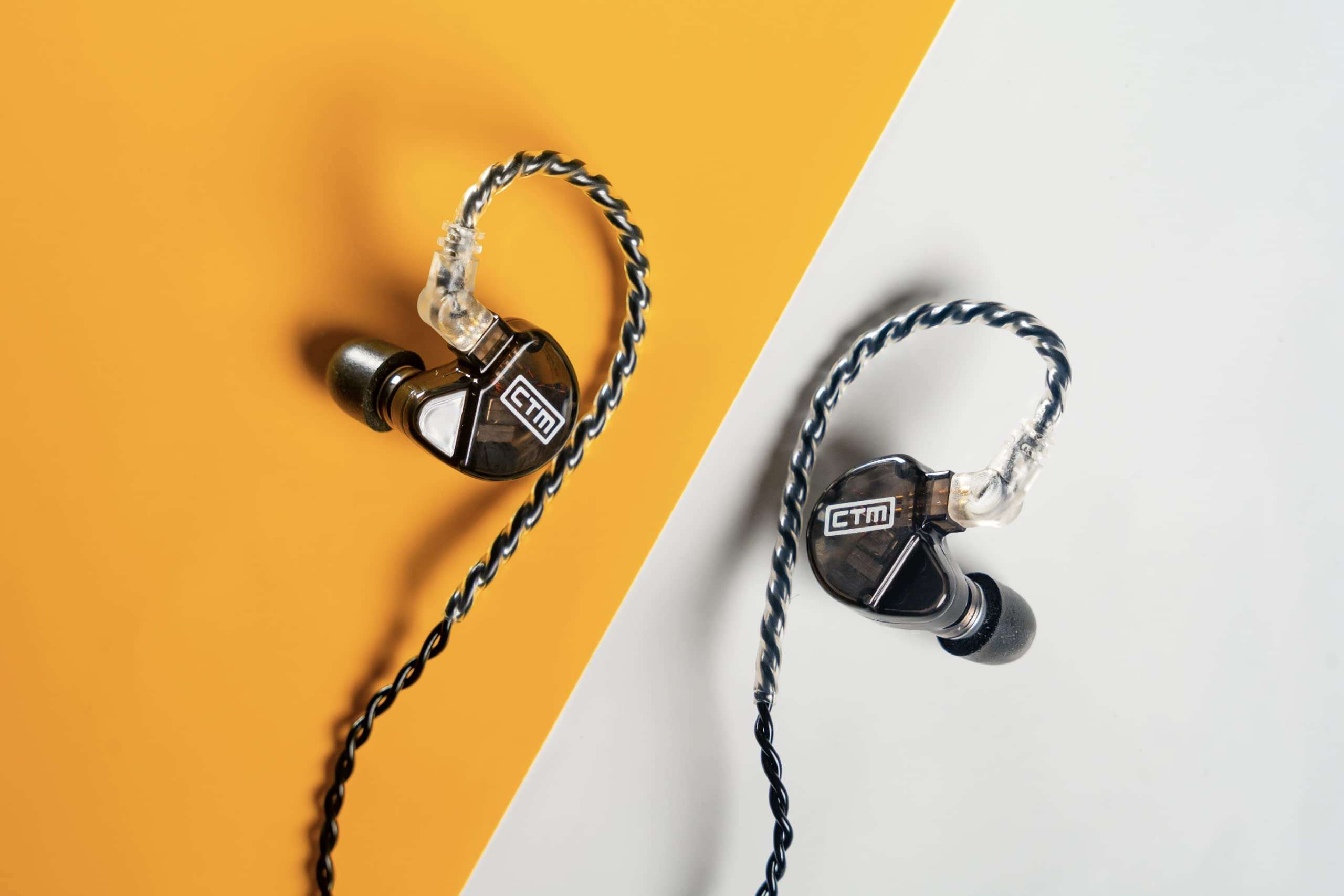 CTM CE220 - Pro Isolating Dual Driver Wired Earphones by Clear Tune Monitors (Smoke) 5