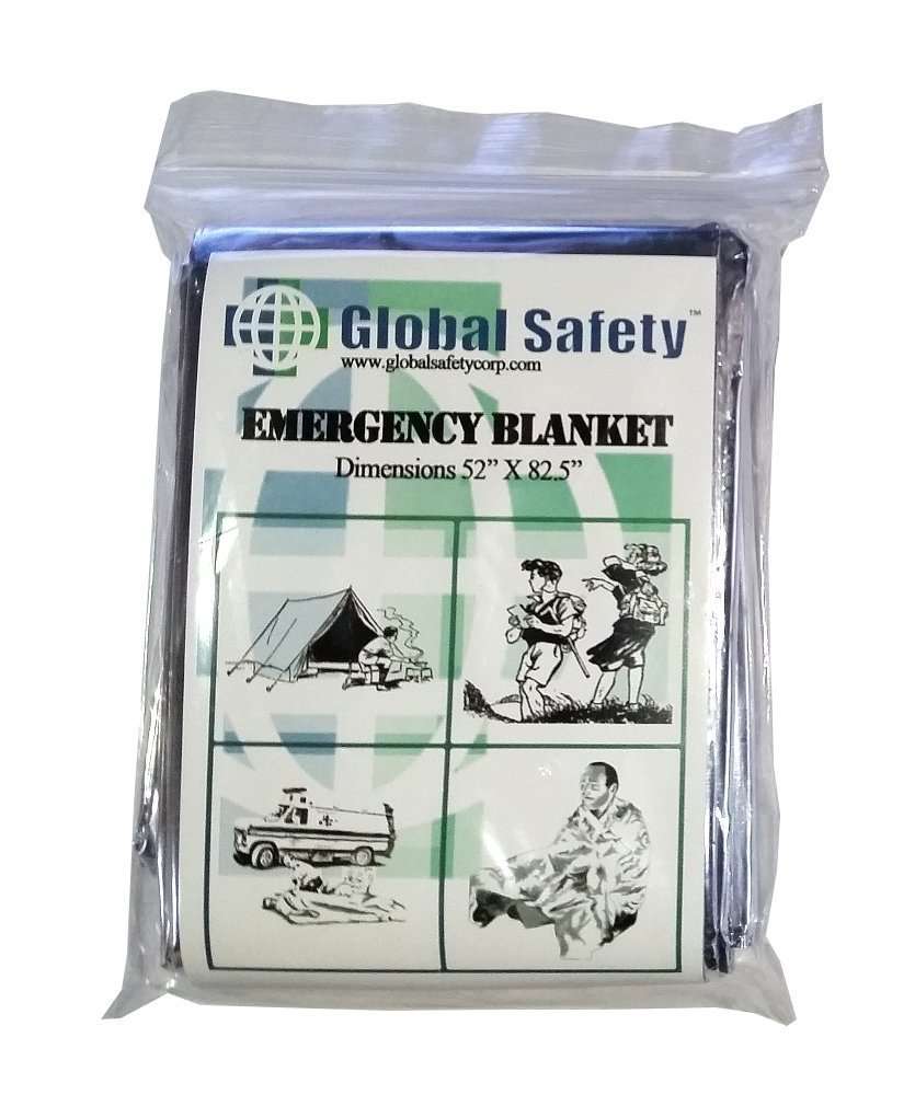 52" x 82.5" Mylar Emergency Survival Blanket (250) 3