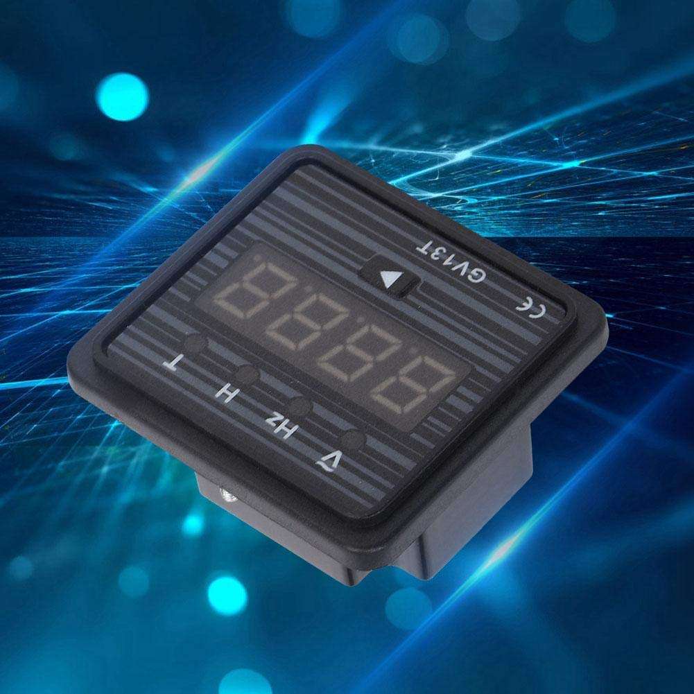 Oumefar 40-70HZ 0.5 Level 3 in 1 Generator Digital Meter 220V 380V AC Panel Mounting Meter GV13T for Generator Voltage Frequency Display(220V System) 6