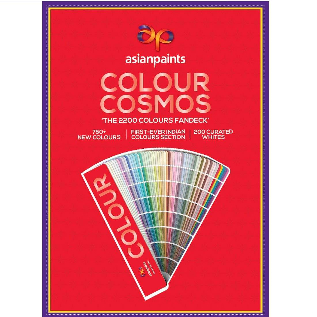 Asian Paints Colour Spectra Cosmos | Curated Color Shade Card | Tone Based Arrangement of Colors | Pantone Shade Card for Home & Interiors 2