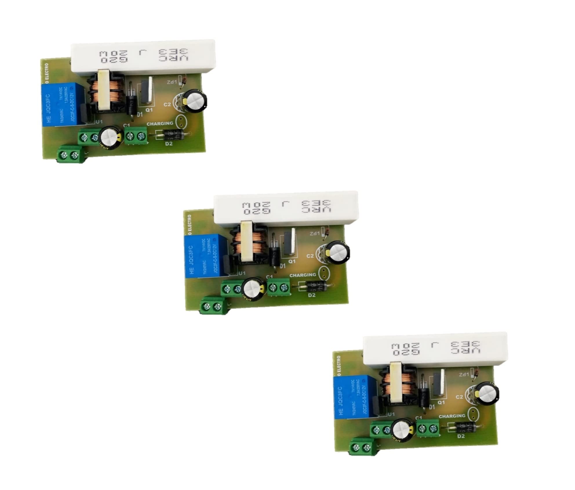 CONBRIO ELECTRO LED Solar Street light Flood Charge Controller PACK OF 3 (GREEN) 1