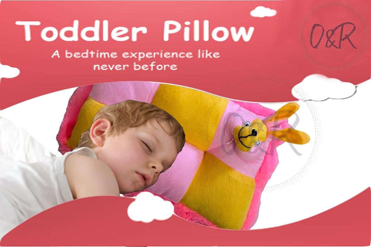 O&R® New Born Baby Multi Colour Pillow Teddy Stuffed Toy Plushies Toy Cushion Teddy Bear Baby Soft Toy Pillow (38 cm) 5