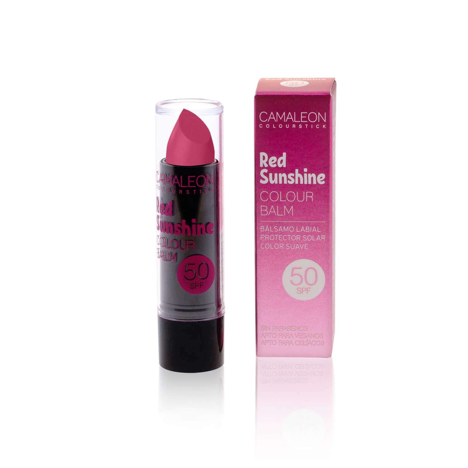 Bálsamo Labial con Color - Red Sunshine SPF50 - Camaleon Magic Colourstick 1