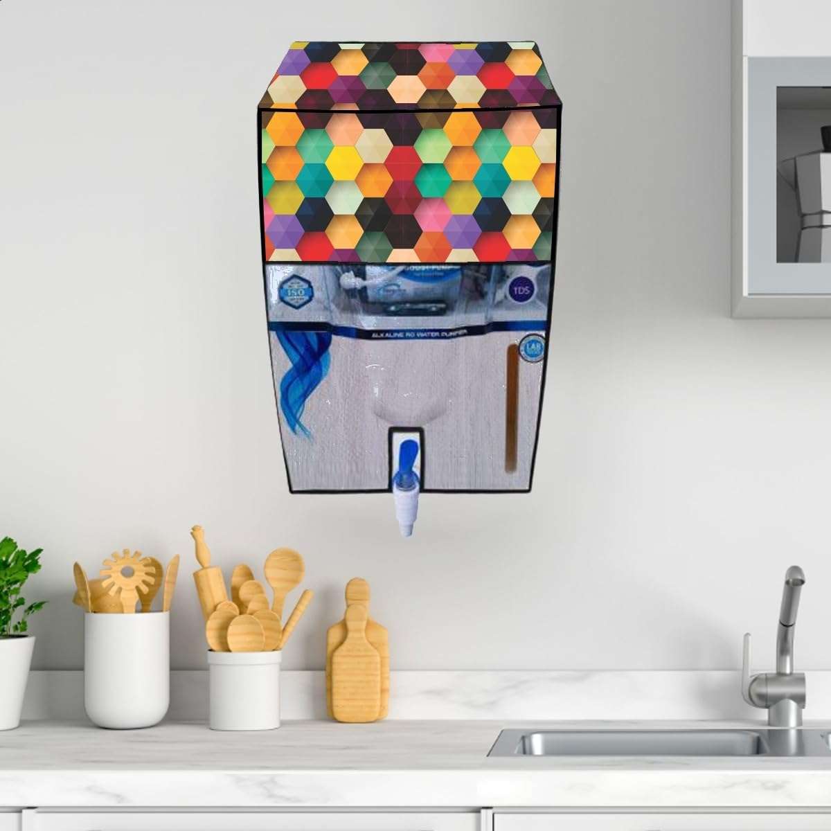 HomeStore-YEP Water Purifier Cover for Kent | RO Body Cover for Kent Grand, Pulse Aqua | Purifier Body Protector Cover | Multicolor | (10)