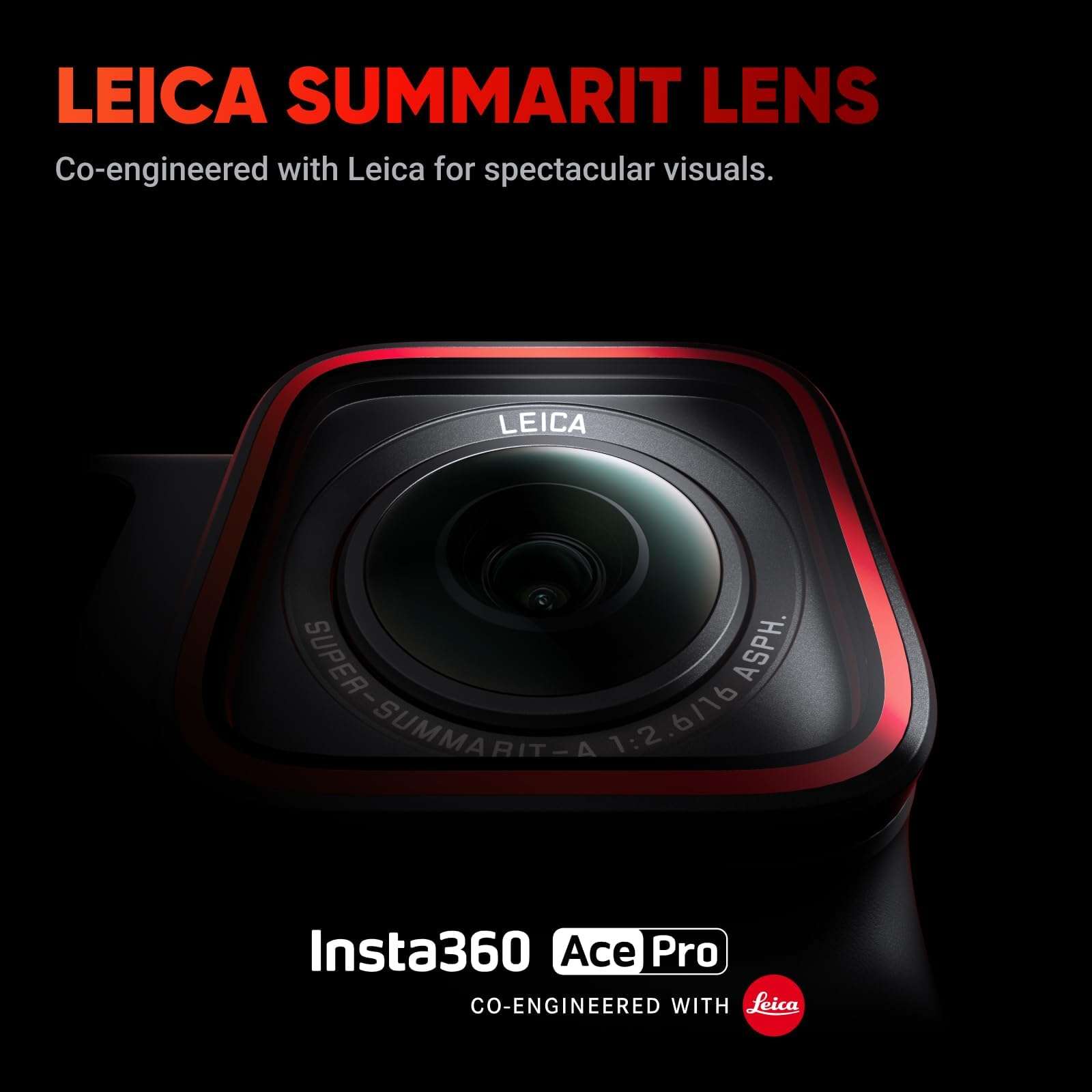 insta360 Ace Pro - 48 MP Waterproof Action Camera Co-Engineered with Leica, Flagship 1/1.3" Sensor and AI Noise Reduction for Unbeatable Image Quality, 4K120fps, 2.4" Flip Screen 3