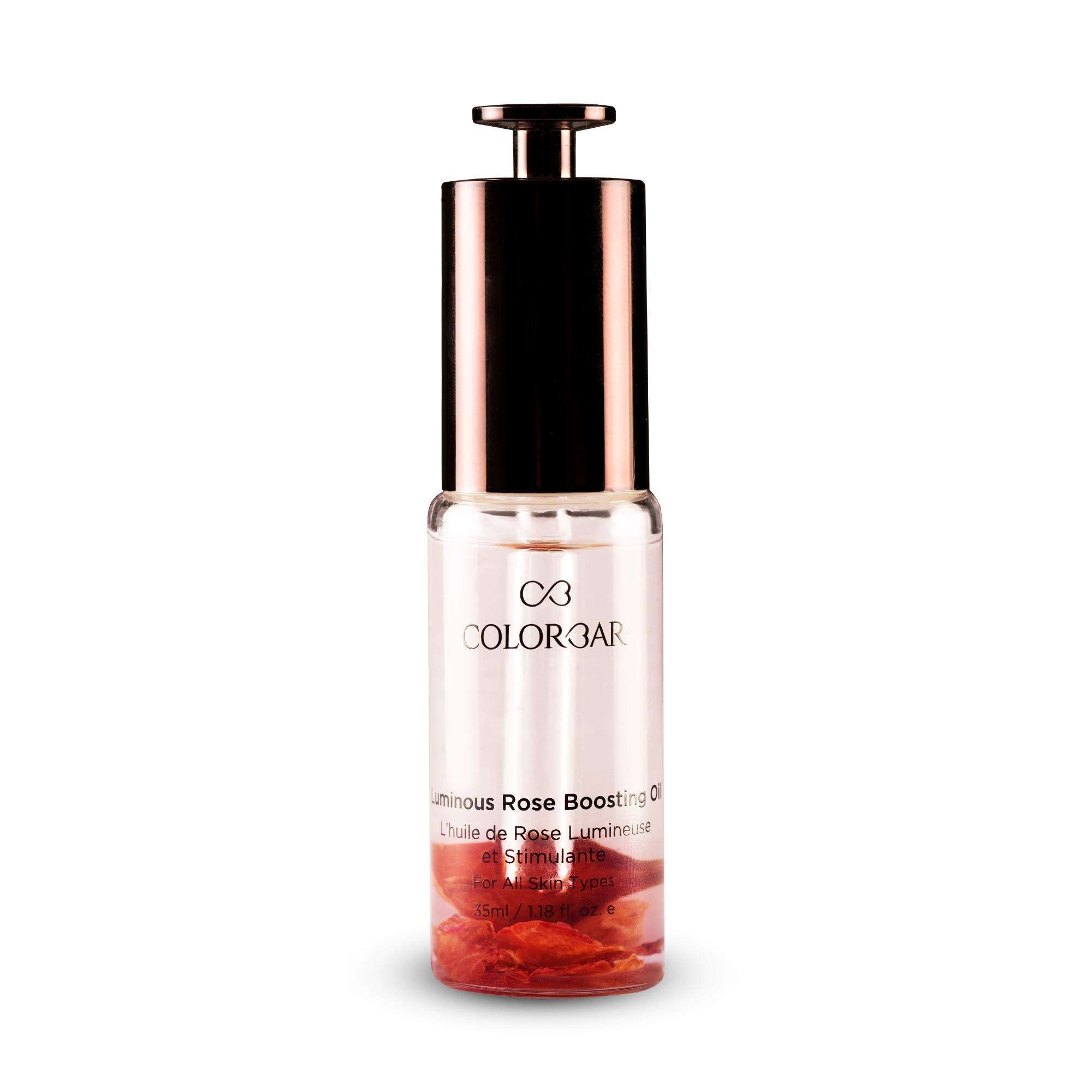 Colorbar Luminous Rose Boosting Oil, 35 ml | Rich in Pro Vitamin A, Vitamin C, Vitamin E | Hydrate, slow down aging, nourish deeply | Makes skin look healthy 1