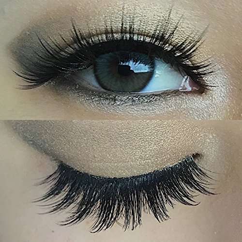 The Book of Lashes: Volume 2 - Sparkle - (Reusable False Eyelashes) - (Cruelty Free) - (3 Pairs) 3