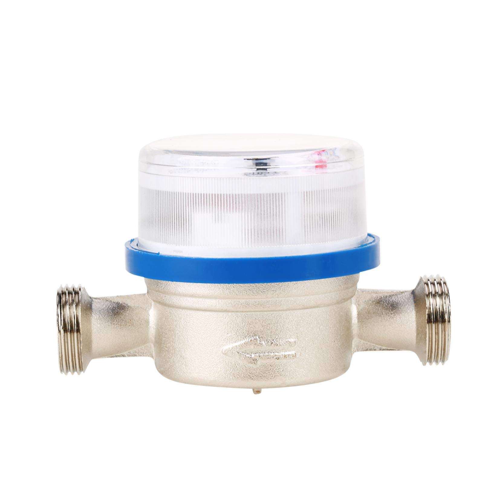Oreilet Cold Water Meter, Dry Cold Water Meter, Water Meter, Home Garden for Measuring Water 6