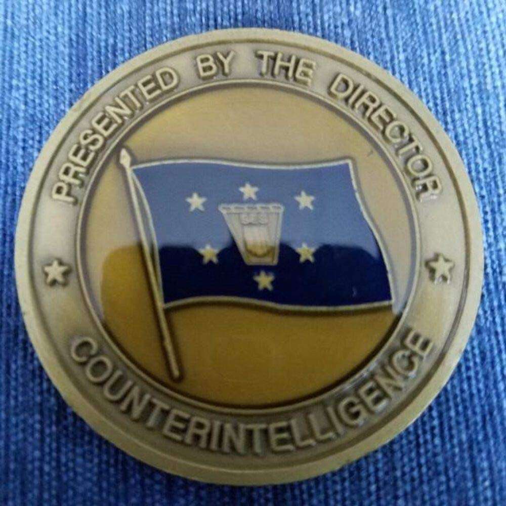 US Department of Defense Director Counter Intelligence Commanders Coin 1