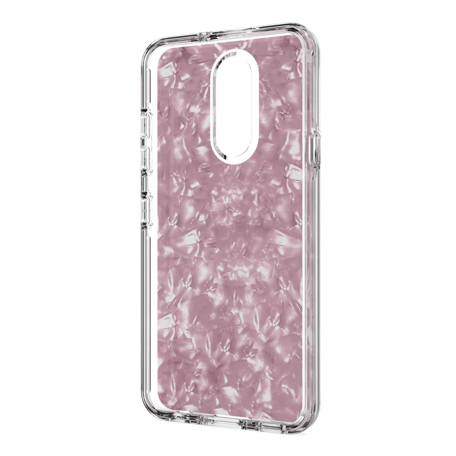 Eaglecell - Compatible for LG Journey LTE L322DL, Neon Plus, Prime 2, Arena 2, Aristo 4+ Plus, Tribute Royal, Escape Plus, K30 (2019) LM-X320 - Hybrid Phone Case w/Stand/Belt Clip Holster - CV1 Black 6