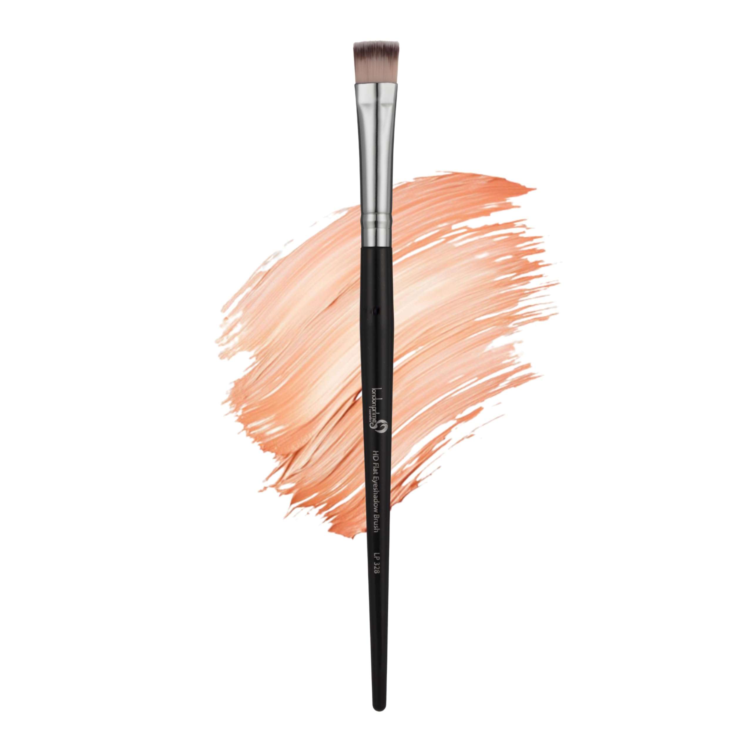 London Prime Professional HD Flat Eyeshadow Brush, Synthetic Bristles, Multi-Purpose Eye Makeup Applicator, Feather Soft (LP328) 1