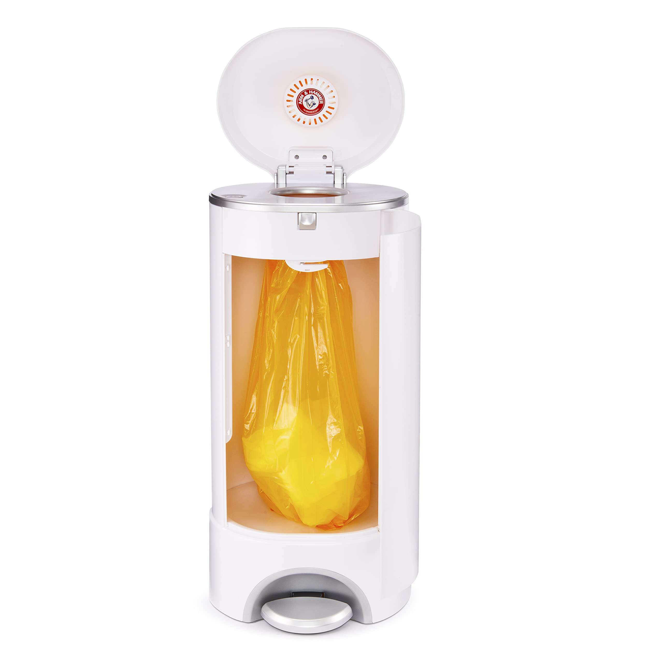 Munchkin® STEP™ Diaper Pail Powered by Arm & Hammer and Touch Free Baby Wipe Warmer 3