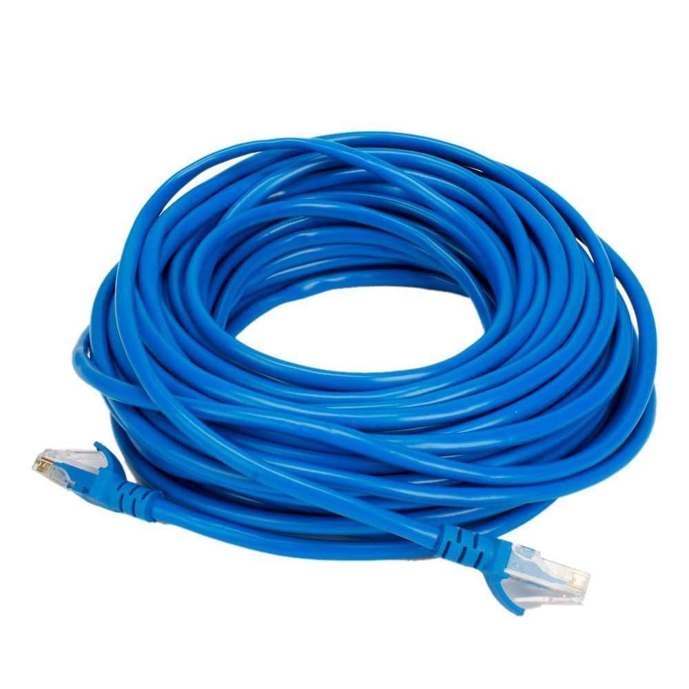 BigPlayer RJ45 CAT5E Ethernet Patch/LAN Cable for Modem, Personal Computer, Laptop, Router (30M, Blue, BG-211-5E-30M) 1