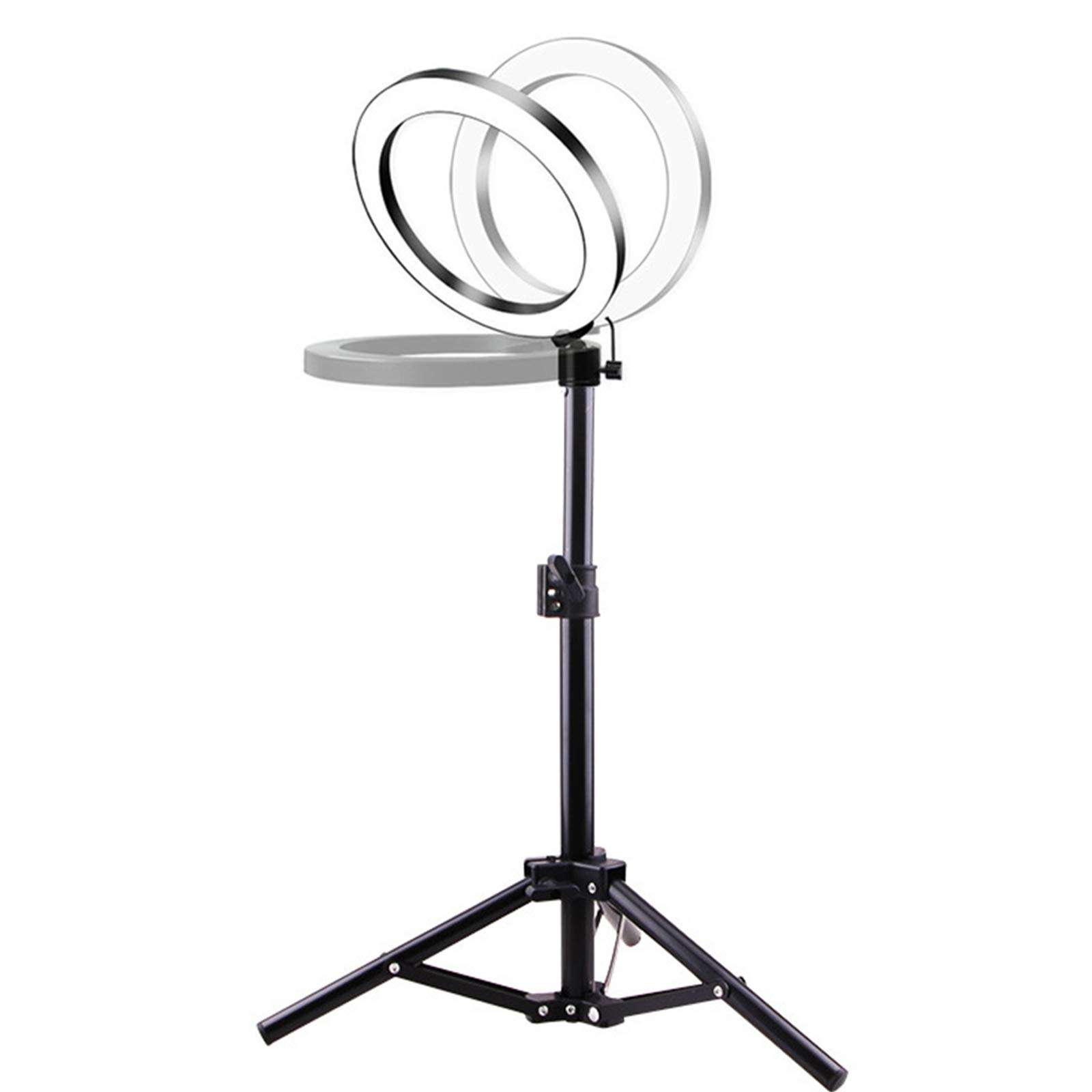 YZCM Ring Fill Light Bracket, Portable Floor-Standing Fill Light Photo Camera Tripod, Mobile Phone Bracket for Live Broadcast, Makeup, Camera 6