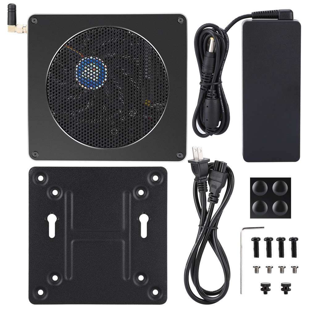 Plyisty Mini Computer Support Dual-Band 4K Output Support Type-C Computer Host, Support Energy-Saving Technology(U.S. regulations-) 1