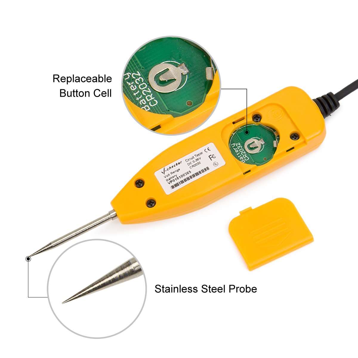 V-CHECKER T701 Automotive Multi-Meter Oscilloscope Tool Circuit Tester Pencil Muti-Function Electrical Test Pen 5