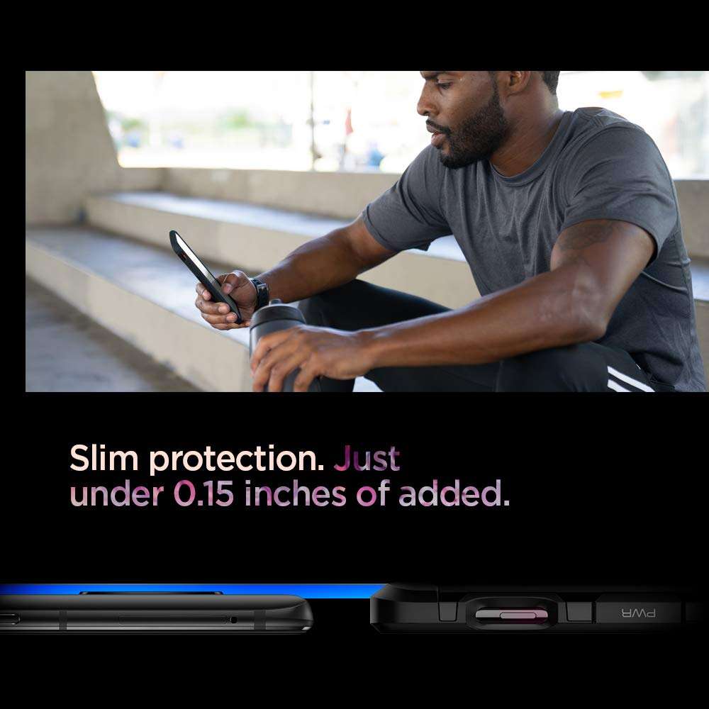 Spigen Tough Armor Designed for OnePlus 6T Case (2018) - Black 5