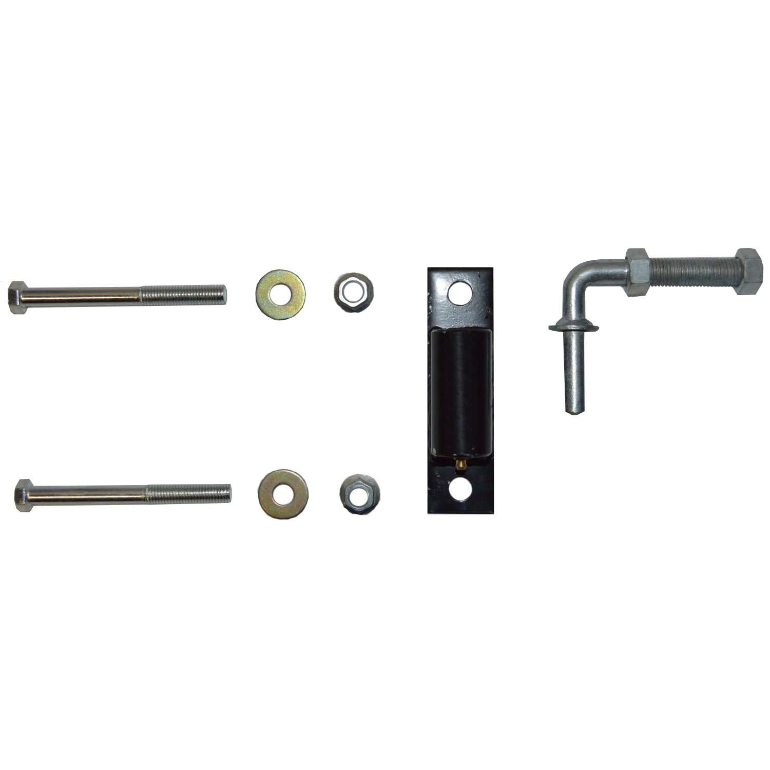 ALEKO Small J-Bolt Hinge for Doors and Driveway Gates - 1/2 Inch - LM113 4