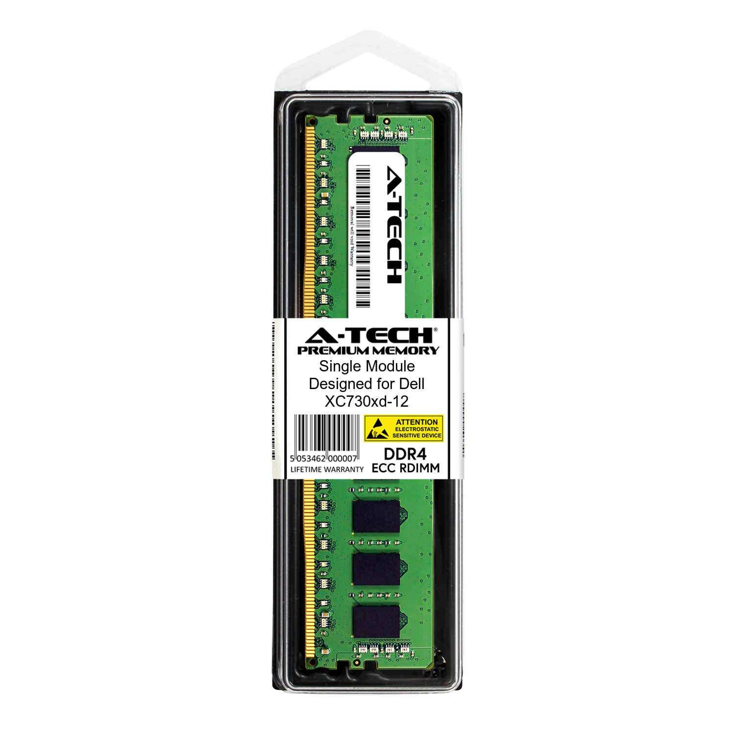 A-Tech 16GB Module for Dell XC730xd-12 - DDR4 PC4-21300 2666Mhz ECC Registered RDIMM 1Rx4 - Server Specific Memory Ram (AT390178SRV-X1R4) 2