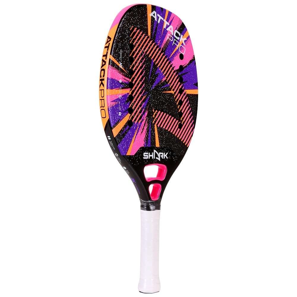 Shark Attack 2024 Beach Tennis Racquet + Case 4