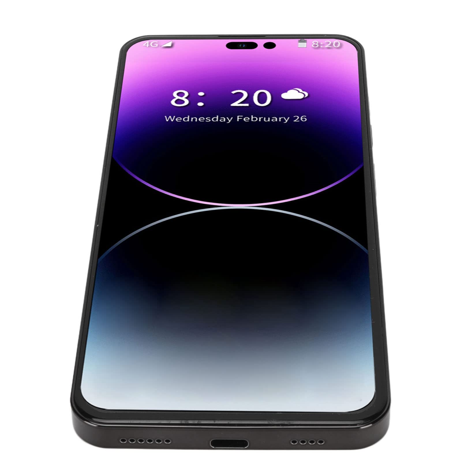 Dual SIM Cellphone, 4000mAh Battery 4G Unlocked Phone 6.7 Inch HD Screen 3 in 1 Navigation for Business (US Plug)