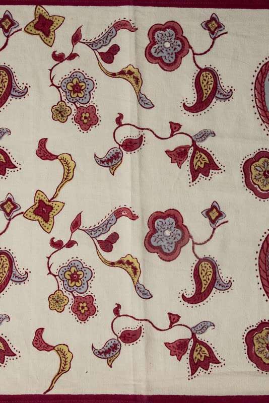 CONTRAST LIVING SOVA Hand Block Printed Kitchen Towel/Dish Towel/Hand Towel Multi Color Set of 4 Pcs 2