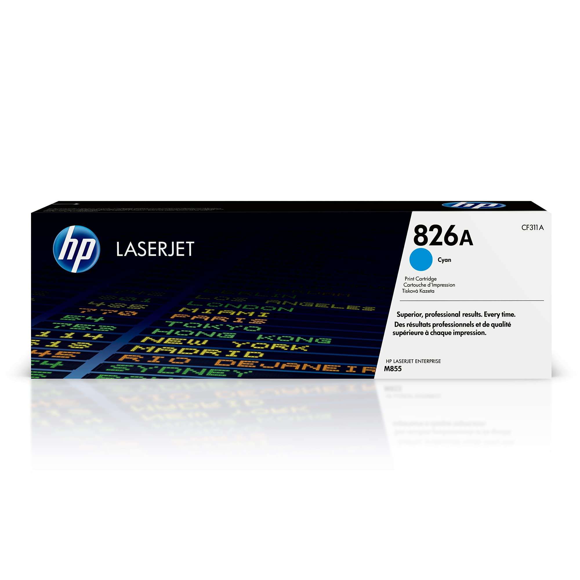 HP 826A Cyan Toner Cartridge | Works with HP Color LaserJet Enterprise M855 Series | CF311A 1