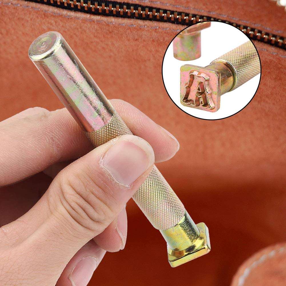 Letter Punch, Letters Die Alphabet 26 Letters Craft Marking for Leather Craft Fun Projects Imprinting Metal 6