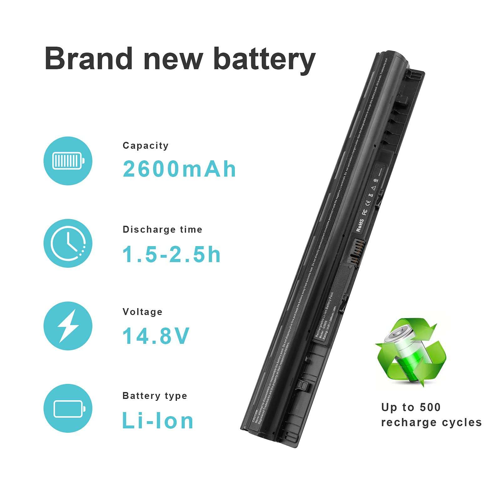 Fancy Buying 2600mAh Laptop Battery for Lenovo G50 G405s G410s S410P S510P G400S G500s G505s G510s Z710 L12S4E01 L12S4A02 L12M4A02 L12L4E01 4ICR17/65 Z710p G50-80 Z70-70 Z70-80 3