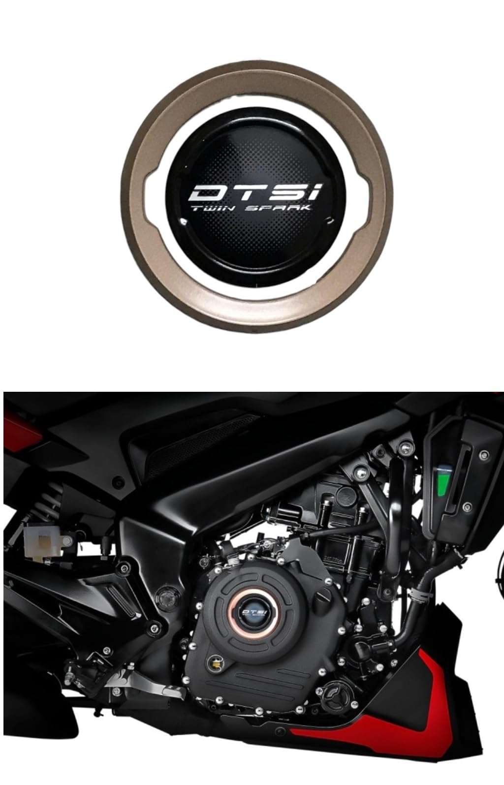 PHITO New Bike Fancy Engine Side Mono Kit Stickers Compatible for DOMIN-r400/200LOGO05 1