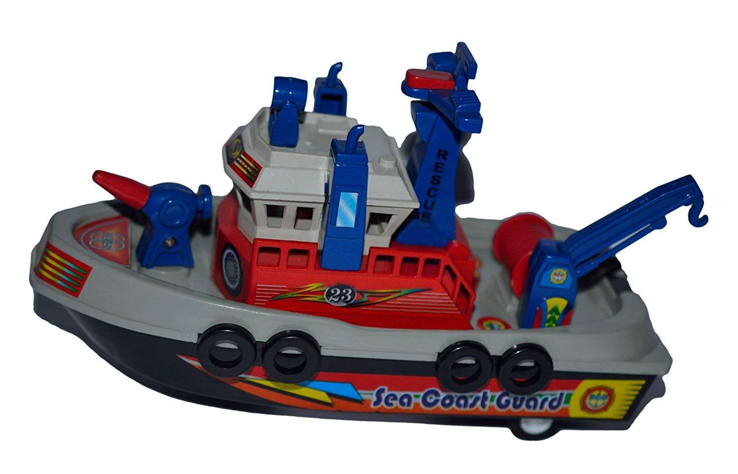 Shinsei City Harbour Boat Yellow 1