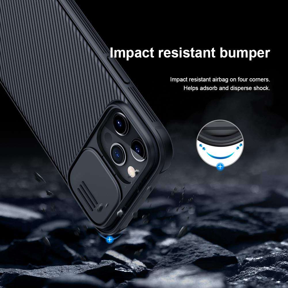Compatible with iPhone 12 Pro Max(6.7 inch) Case with Camera Cover,Liquid Silica Soft Shockproof Cover Protective with Slide Camera Cover, Upgraded Case for iPhone 12 Pro Max (6.7") 5