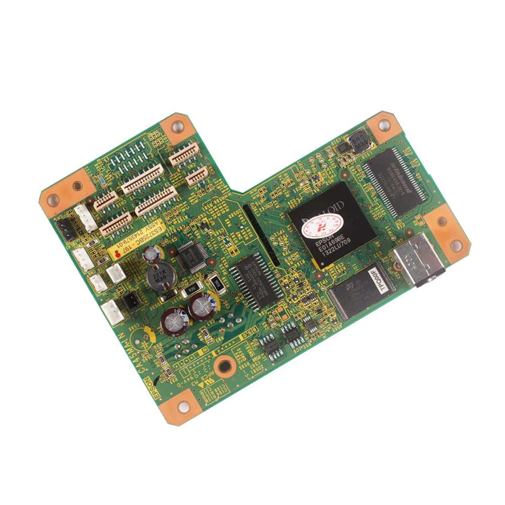 Printer Accessorie- Compatible with Epson L800 L805 L1800 R1390 R1800 R2000 1410 P400 Main Board Motherboard Green USB Interface Board UV Printer Inkjet Printer -Replaceable 6