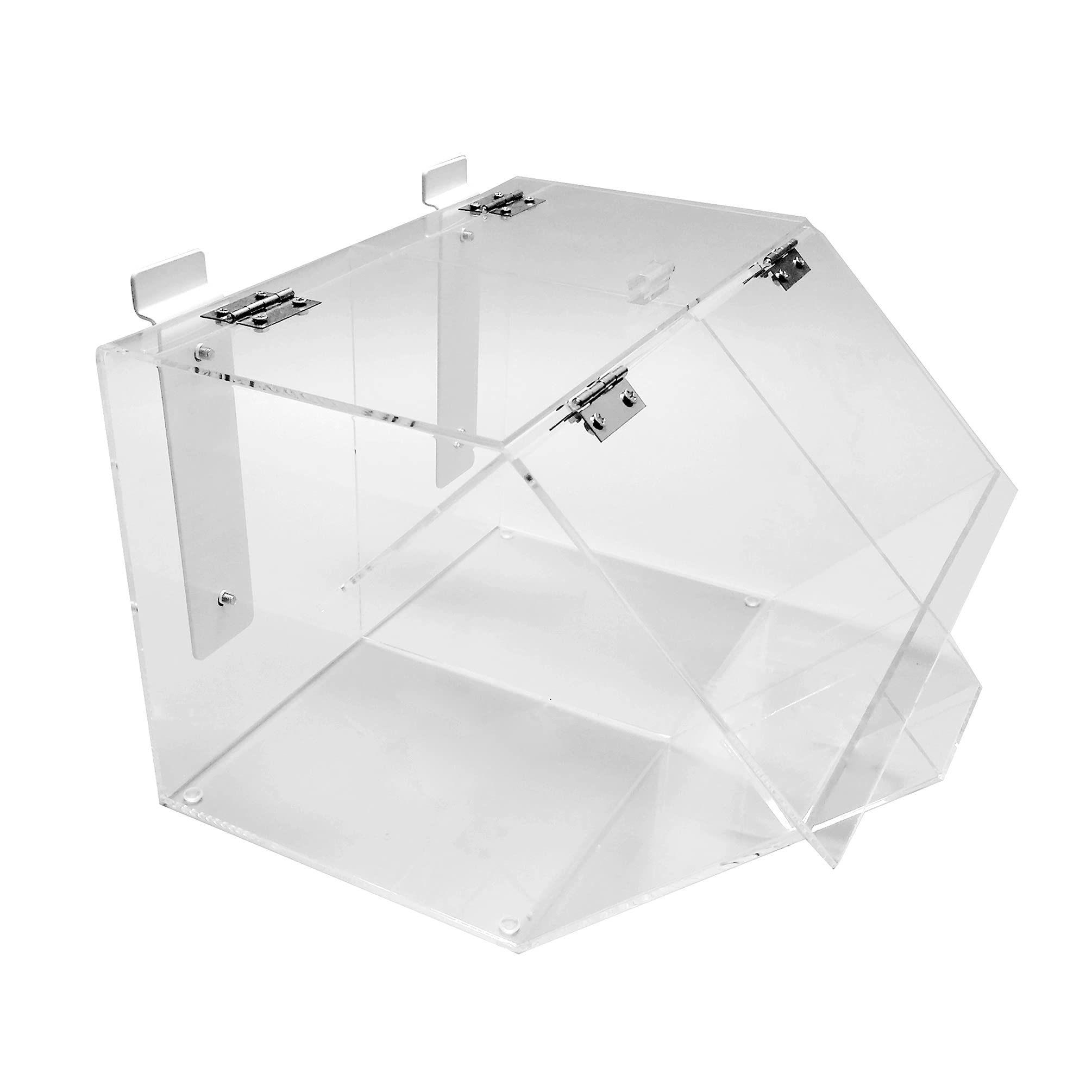 FixtureDisplays® Plaxiglass Candy Bin Acrylic Candy Dispenser Clear Transparent Treats Display 100868 3