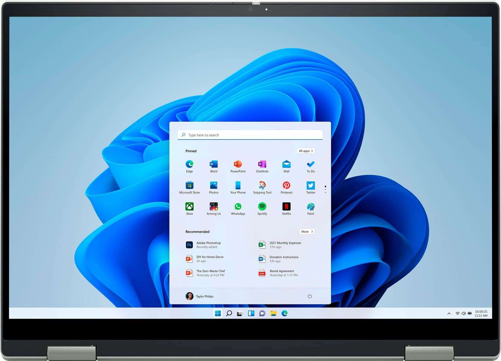 Dell Latest Inspiron 7000 series 14 inch FHD+ Touchscreen 2-in-1 laptop, AMD 6-Core Ryzen 5 5625U, 24GB DDR4 1TB NVMe SSD, Radeon Graphics, WiFi 6, Type-C, Backlit Keyboard, Fingerprint, Win10 Home 5