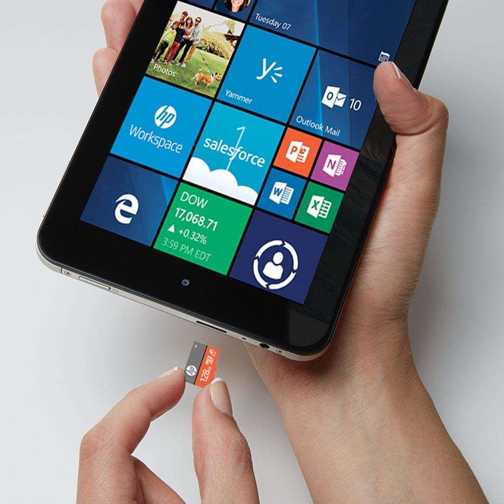 HP MicroSD Card U3, A1 128 GB High Speed (Write Speed 85MB/s & Read Speed 100 MB/s Records 4K UHD and Fill HD Video) 5