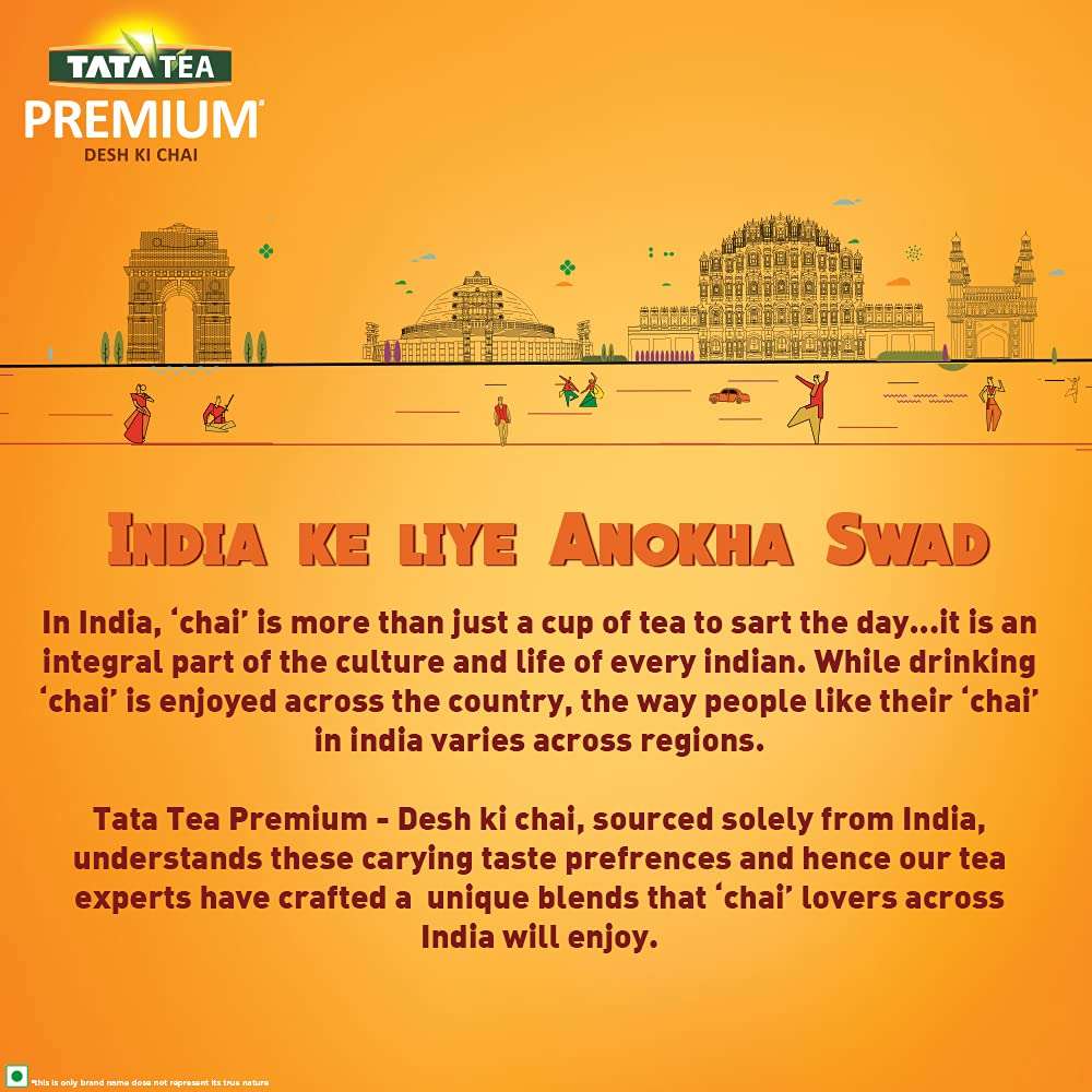 Tata Tea Premium | Desh Ki Chai | Unique Blend Crafted For Chai Lovers Across India | Black Tea | 1.5kg Powder 4