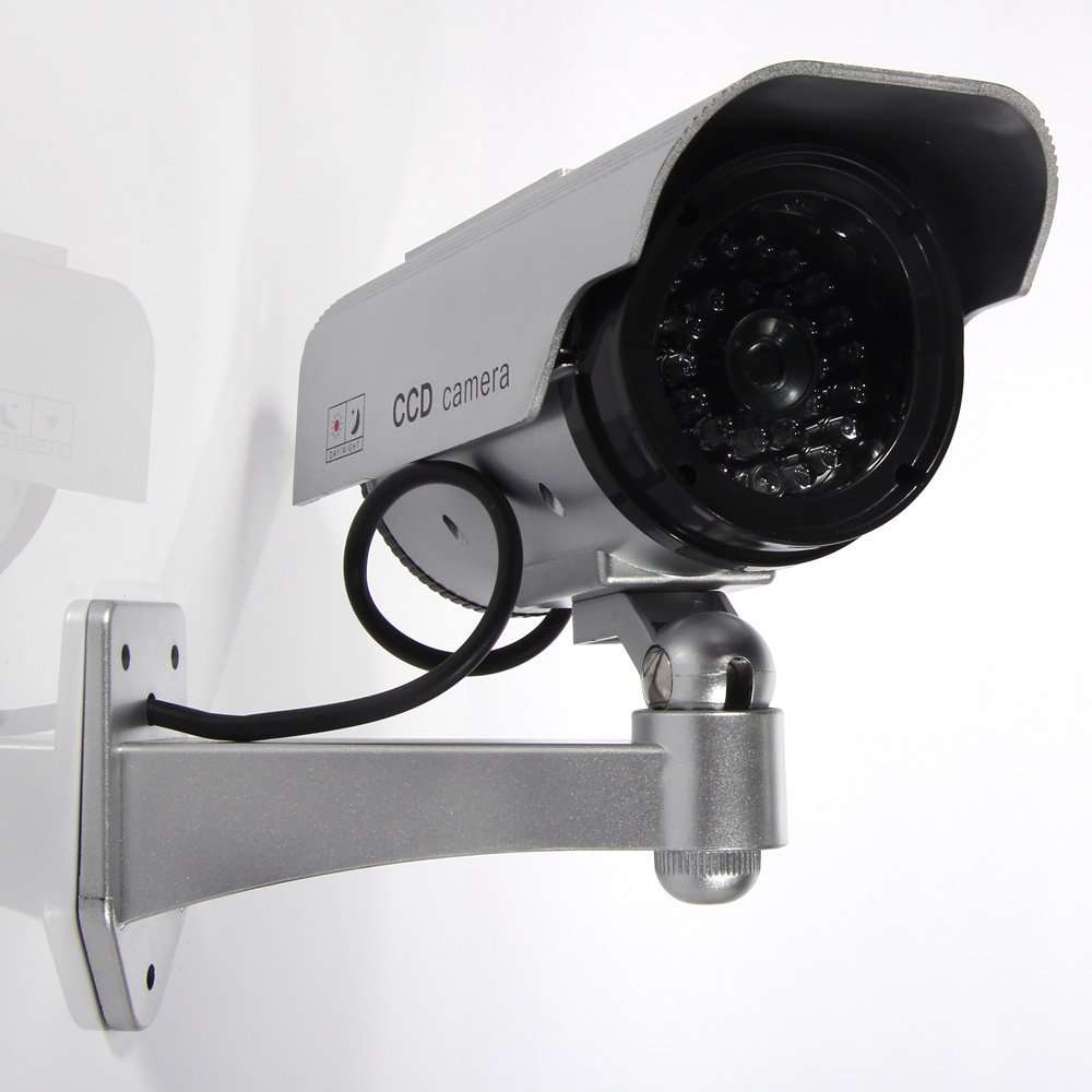 VGMAX Security CCTV False Outdoor CCD Camera Fake Dummy Security Camera Waterproof IR Wireless Blinking Flashing 5