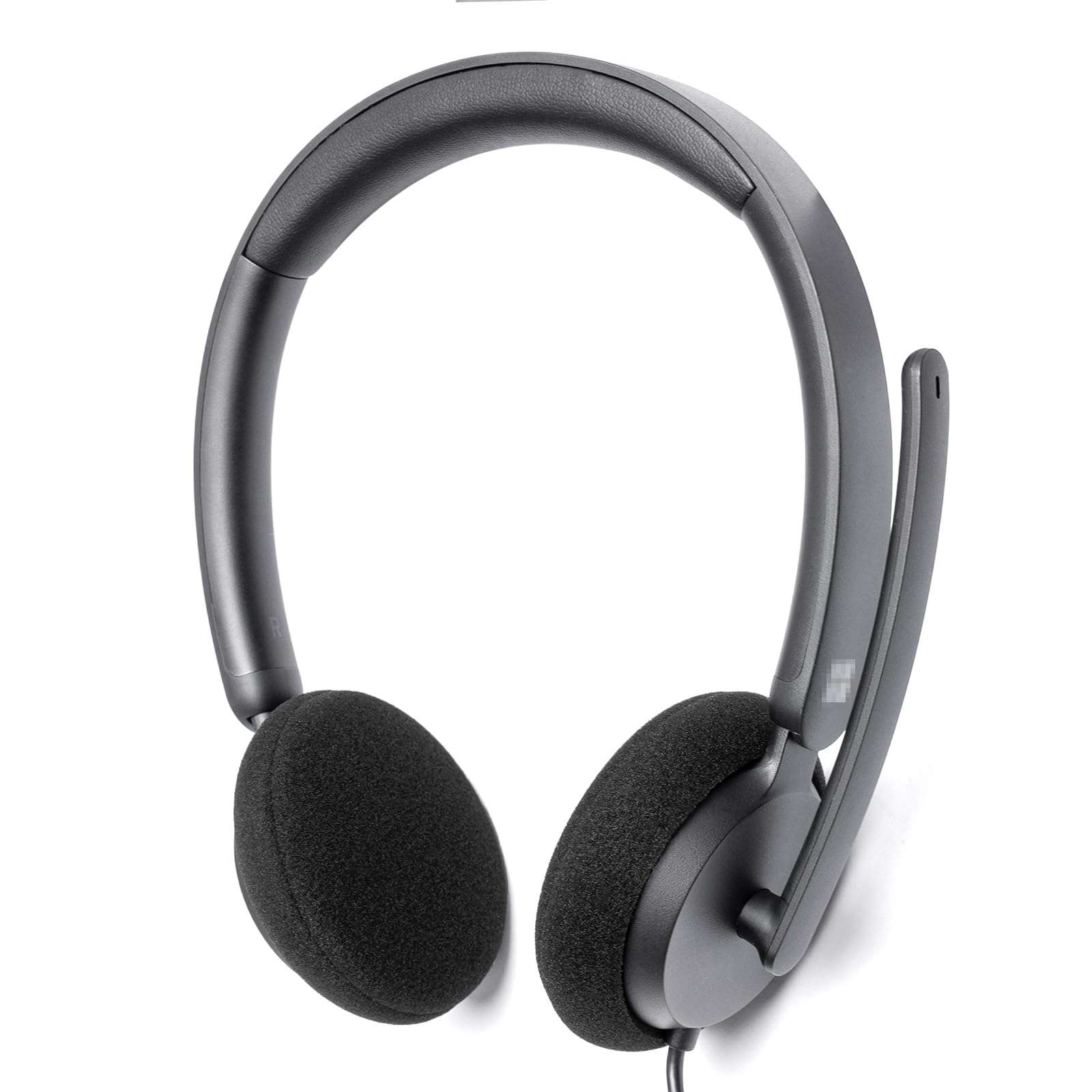 Voarmaks 5 Pairs Foam Ear Pads Cushion,Compatible with Microsoft Modern Wireless,USB-C USB-A Wired Headset,Logitech H390 H600 H609 H760 Headset,65mm,4-5mm Thickness High Density Headphone Earpads 5