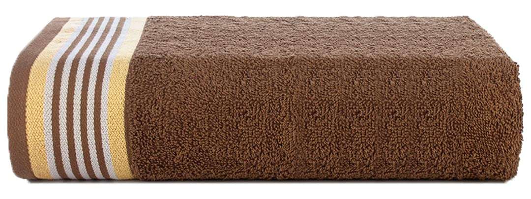 Casa Copenhagen Germany Design - He & She Collection 100% Super Soft Cotton 6 Piece Hand Towels Set (Size : 40 x 60 cm) - Brown & Beige 4