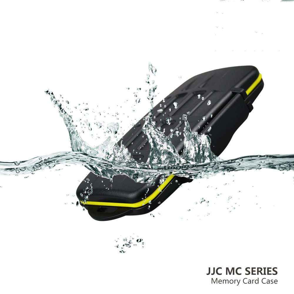 JJC MC-XQD6 Water-Resistant Storage Memory Card Case Protector for 6 XQD Cards 6