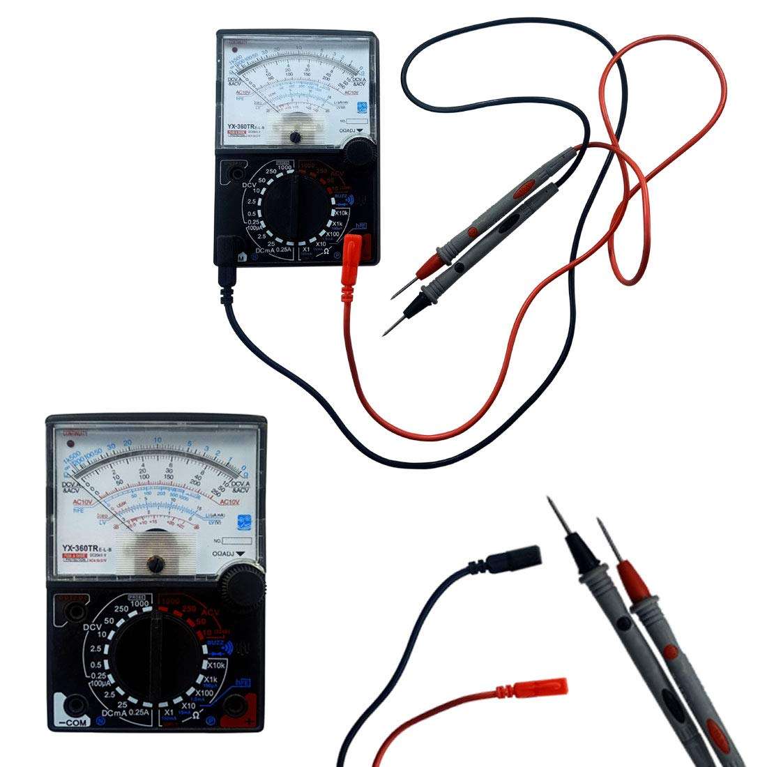 DIY Crafts Pack of 4 Pcs, DIY Crafts Multimeter With Mirror Scale Sci (Pack of 4 Pcs, DIY Crafts) 1