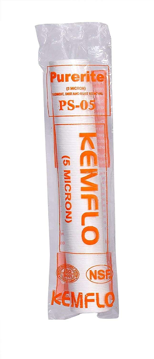 Bala Ji RO Service Aqua (Pack of 3) Water Purifier Replacements Filters 5 Micron 10 inch pp Spun Filter Cartridge for All Type RO Water Purifiers Pack of 2 3