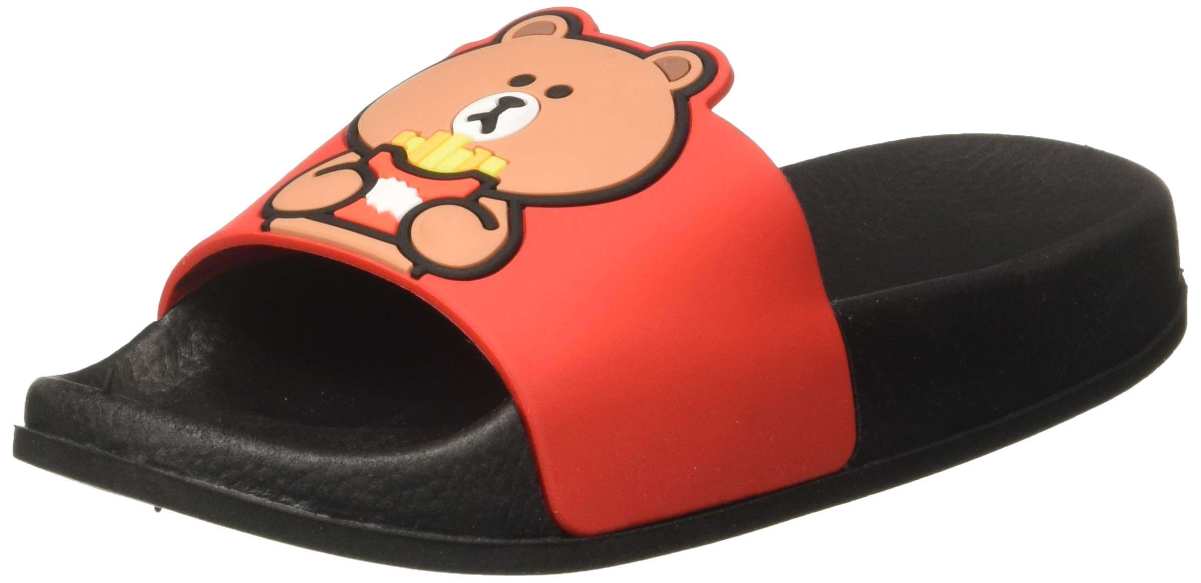 Walktrendy Kid's Red Flip-Flops - 2 UK (34 EU) (3 Kids US) (wty1158) 2